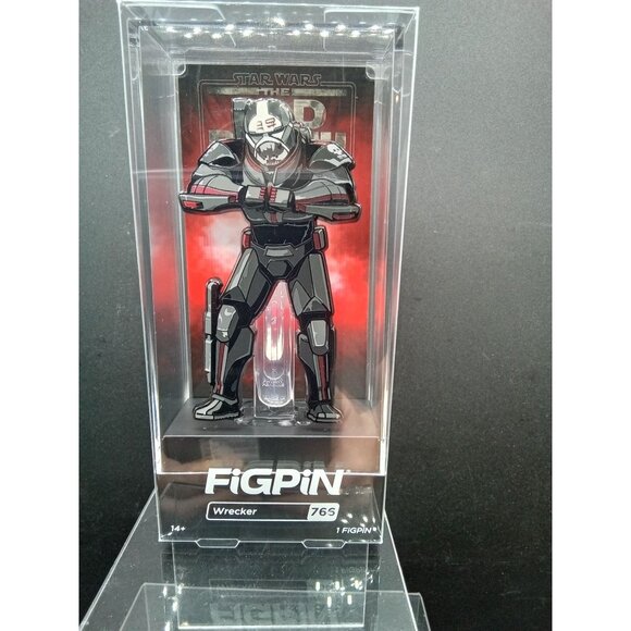 Star Wars FiGPiN The Bad Batch Wrecker 766 Collectible Pin - Picture 3 of 7